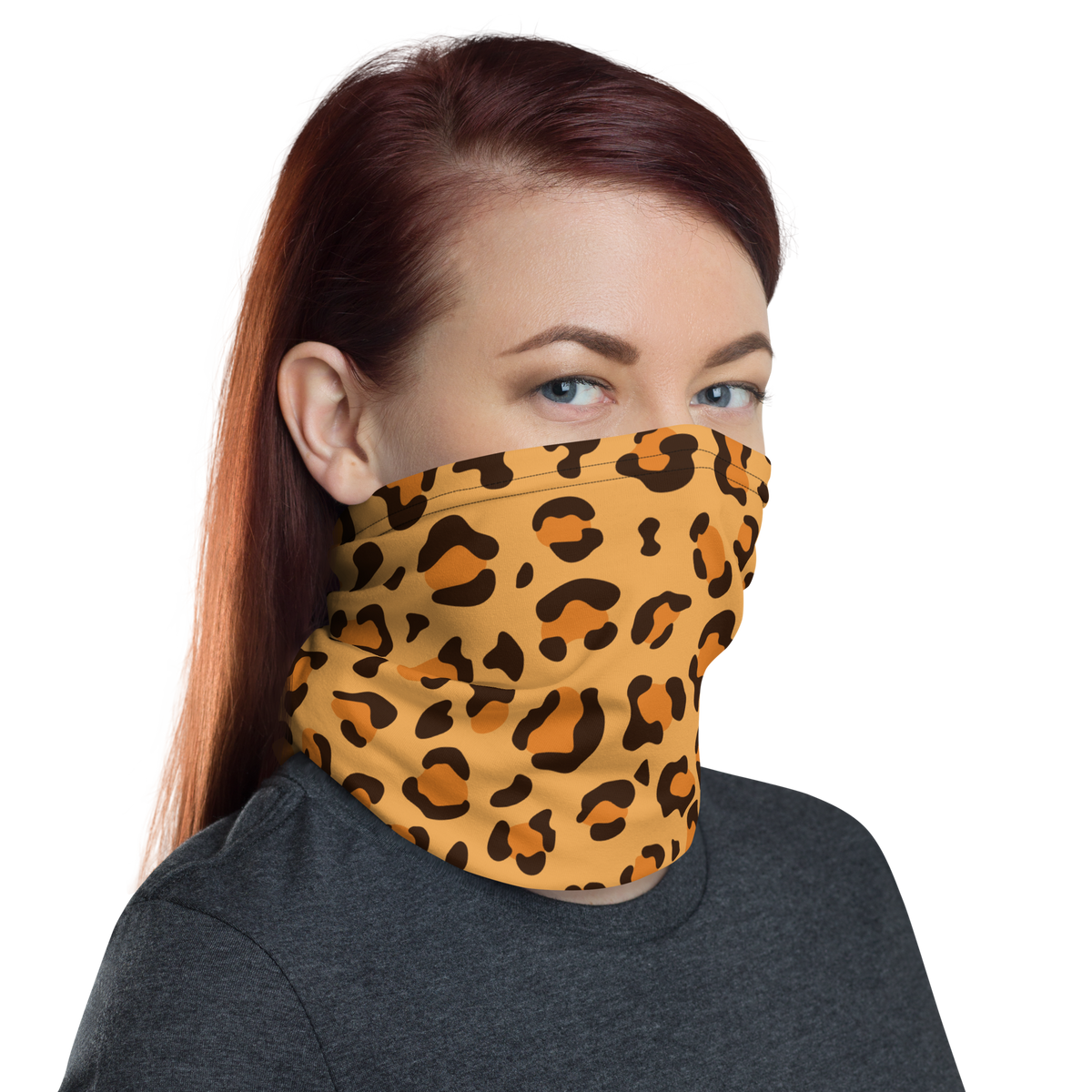Customise Neck Scarf. Printed Neck Warmer Tube Scarf Snood