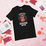 Adorable Scarlet Macaw Iago Parrot Aesthetic Shirt - Cottagecore Granola Tee for Parrot Owner - Coolest Ara Macao Parrot Mom Shirt - Black
