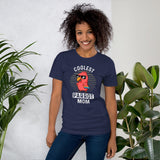 Adorable Scarlet Macaw Iago Parrot Aesthetic Shirt - Cottagecore Granola Tee for Parrot Owner - Coolest Ara Macao Parrot Mom Shirt - Navy