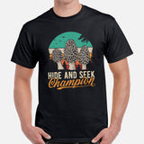 Aesthetic Goblincore Shirt - Vintage Cottagecore, Hikecore, Forestcore Tee for Forager, Mushroom Hunter - Hike And Seek Champion Shirt - Black, Men
