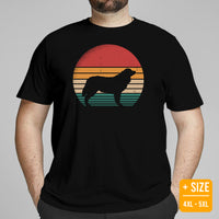 Berner Dog Themed Clothes & Attire - Canine Tee Shirt For Humans - Gifts for Dog Owners & Lovers - Vintage Bernese Mountain Dog T-Shirt - Black, Plus Size