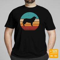 Berner Dog Themed Clothes & Attire - Canine Tee Shirt & Outfit For Humans - Gifts for Dog Moms & Dads - Retro Bernese Mountain Dog Tee - Black, Plus Size