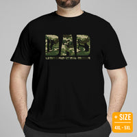 Bow Hunting T-Shirt - Gifts for Hunters, Archers - Hunting Season Tee - Dad The Bow Hunter The Myth The Legend Camouflage Themed Shirt - Black, Plus Size