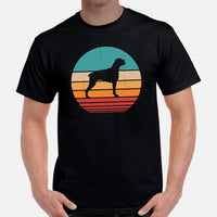 Boxer Dog Themed Clothes & Attire - Canine Tee Shirts & Outfit For Humans - Gifts for Dog Moms, Dads & Lovers - Vintage Vibe T-Shirt - Black, Men