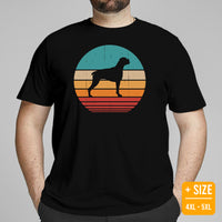 Boxer Dog Themed Clothes & Attire - Canine Tee Shirts & Outfit For Humans - Gifts for Dog Moms, Dads & Lovers - Vintage Vibe T-Shirt - Black, Plus Size