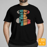 Pinball Shirt - Typical Gamer Shirt - Arcade Game T-Shirt - Funny Gaming T-Shirt - Gift for Gamer & Game Lover - Vintage Pinball T-Shirt - Black, Plus Size