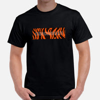 Cincinnati Football Fanatic Vintage Graphic T-Shirt: Retro Style, Ideal Gift for Football Enthusiasts & Fans - Game Day Shirt - Black, Men