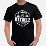 Biking Shirt - Cyclist Shirt - Retirement Presents for Cyclists, Bike Riders - Funny Cycling T-Shirt - Full-Time Cyclist Since 2023 T-Shirt - Black, Men