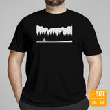 Biking Shirt - Cyclist Shirt - Presents for Bikers, Cyclists, Bike Riders - Funny Cycling T-Shirt - Cycopath T-Shirt - Trail Riding Shirt - Black, Plus Size