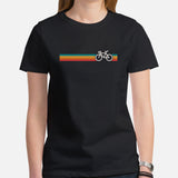Mountain Bike Shirt - Biking Shirt - Gift for Cyclist - Funny Cycling T-Shirt - Cycologist Shirt - Cycopath T-Shirt - Bike Riding Shirt - Black, Women