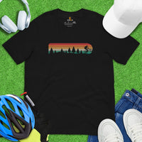 Mountain Bike Shirt - Biking Shirt - Presents for Bike Riders - Funny Cycling T-Shirt - Cycopath T-Shirt - Cycologist Shirt - MTB T-Shirt - Black