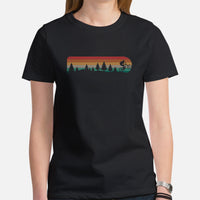 Mountain Bike Shirt - Biking Shirt - Presents for Bike Riders - Funny Cycling T-Shirt - Cycopath T-Shirt - Cycologist Shirt - MTB T-Shirt - Black, Women