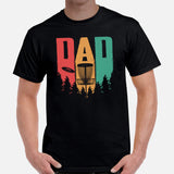 Disk Golf Shirt - Gift for Disc Golfer - Disc Golf Apparel & Attire - Disc Golf T-Shirt - Disk Golf Gifts - Vintage Disc Golf Dad T-Shirt - Black, Men