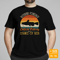 Fishing & PFG T-Shirt - Gift for Fisherman - Performance Fishing Gear - Master Baiter Shirt - Catfish Fishing Retro Aesthetic Shirt - Black, Plus Size