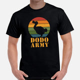 Funny Video Game T-Shirt - Christmas & Birthday Gaming Gift Ideas For Him, A Typical Gamer & Video Game Lovers - Dodo Army Shirt - Black, Men