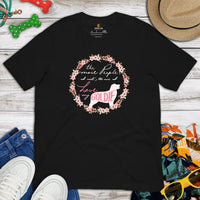 Golden Retriever Dog Themed Clothes - Gifts for Dog Lovers - Funny Canine Tee Shirts For Humans - The More I Love My Goldie T-Shirt - Black