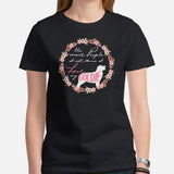 Golden Retriever Dog Themed Clothes - Gifts for Dog Lovers - Funny Canine Tee Shirts For Humans - The More I Love My Goldie T-Shirt - Black, Women