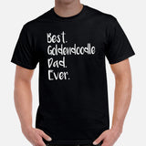 Goldendoodle Dog Themed Clothes - Funny Canine Tee Shirts For Humans - Gifts for Dog Dads & Lovers - Best Doodle Dad Ever T-Shirt - Black, Men