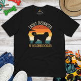 Goldendoodle Dog Themed Clothes - Funny Canine Tee Shirts For Humans - Gifts for Dog Lovers - Easily Distracted By Goldendoodles Shirt - Black