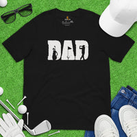 Vintage Golf Tee - Cool Golf Gifts for Dad, Golfers & Golf Lovers - Funny Golf Shirts, Attire & Outfit - Golfer T-Shirt - Golf Dad T-Shirt - Black