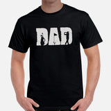 Golf Tee Shirt & Outfit - Unique Bday, Christmas & Father's Day Gift Ideas for Guys & Men, Golfers & Golf Lover - Vintage Golf Dad Tee - Black, Men