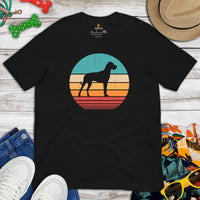 Great Dane Dog Themed Clothes & Attire - Canine Tee Shirts For Humans - Gifts for Dog Moms, Dads & Lovers - Vintage Vibe T-Shirt - Black