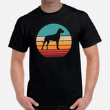 Great Dane Dog Themed Clothes & Attire - Canine Tee Shirts For Humans - Gifts for Dog Moms, Dads & Lovers - Vintage Vibe T-Shirt - Black, Men