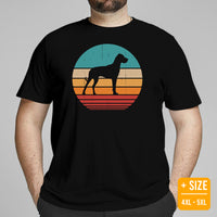 Great Dane Dog Themed Clothes & Attire - Canine Tee Shirts For Humans - Gifts for Dog Moms, Dads & Lovers - Vintage Vibe T-Shirt - Black, Plus Size