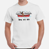 Great Dane Dog Themed Clothes - Funny Canine Tee Shirts For Humans - Gifts for Campers & Dog Moms, Dads & Lovers - Lake My Day T-Shirt - White, Men