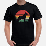 Heeler Dog Themed Clothes & Attire - Canine Tee Shirt For Humans - Gifts for Dog Lovers & Owners - Vintage Australian Cattle Dog Shirt - Black, Men