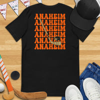 CA T-Shirt - California T-Shirt - Game Day Shirt - Ice Hockey Shirt - Vintage Hockey Shirt - Gift for Hockey Player & Lover - Anaheim Shirt - Black
