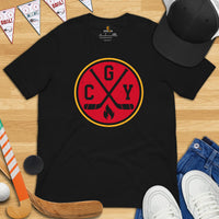 Calgary T-Shirt - Canada Shirt - Hockey Tee - Game Day Shirt - Ice Hockey Shirt - Vintage Hockey T-Shirt - Gift for Hockey Player & Lover - Black