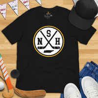 Tennessee T-Shirt - Nashville Shirt - Hockey Tee - Hockey Shirt - Game Day Shirt - Vintage Hockey T-Shirt - Gift for Hockey Player & Lover - Black