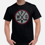Winnipeg T-Shirt - Canada Shirt - Hockey Tee - Game Day Shirt - Ice Hockey Shirt - Retro Hockey Shirt - Gift for Hockey Lover - WPG Shirt - Black, Men