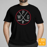 Winnipeg T-Shirt - Canada Shirt - Hockey Tee - Ice Hockey T-Shirt - Game Day Shirt - Retro Hockey Shirt - Gift for Hockey Lover - WPG Shirt - Black, Plus Size