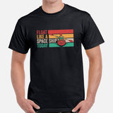 Kayaking T-Shirt - Embrace The Lake & River Life - Float Like A Space Ship Today Shirt - Wassersports Shirt - Gift for Avid Paddlers - Men