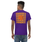 Bday & Christmas Gift Ideas for Basketball Lover, Coach & Player - Senior Night, Game Outfit & Attire - Phoenix B-ball Fanatic T-Shirt - Purple, Back