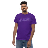 Vintage Cleveland Baseball Fanatic Shirt: Ideal Gifts for Him & Her, Baseball Lovers & Enthusiasts - Retro Style Game Day Shirt - Purple