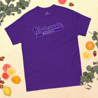 Vintage Cleveland Baseball Fanatic Shirt: Ideal Gifts for Him & Her, Baseball Lovers & Enthusiasts - Retro Style Game Day Shirt - Purple