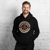 Official Sasquatch Bigfoot Research Team Hoodie - Cryptid Yeti Hunting Gear for Camping Crew & Squad, Wilderness Adventure Enthusiasts - Black