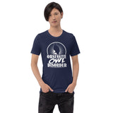 Camping T-Shirt - Presents, Gift Ideas for Bird & Nature Lovers, Birdwatchers, Birders - Woodsy Owl Tee Shirt - Obsessive Owl Disorder Tee - Navy