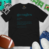 Philadelphia T-Shirt - Pennsylvania T-Shirt - Game Day Shirt - Funny Football Shirt - Gift for Football Fan - Define Shirt - Eagles Shirt - Black