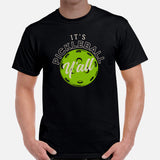 Pickleball T-Shirt - Pickle Ball Sport Outfit, Clothes For Men & Women - Gifts for Pickleball Players - Funny It's Pickleball Y'all Tee - Black, Men