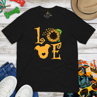 Pit Bull Dog Themed Clothes & Attire - Gifts for Bully Dog Moms, Dads & Lovers - Funny Canine Tee Shirts For Humans - Love T-Shirt - Black