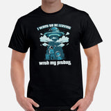 Pit Bull Dog Themed Clothes - Gifts for Bully Dog Lovers - Canine Tee Shirts For Humans - I Want To Be Leaving With My Pitbull T-Shirt - Black, Men