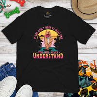 Pit Bull Dog Themed Clothes - Gifts for Bully Dog Moms, Dads & Lovers - Canine Tee Shirts For Humans - I Will Never Understand T-Shirt - Black