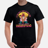 Pit Bull Dog Themed Clothes - Gifts for Bully Dog Moms, Dads & Lovers - Canine Tee Shirts For Humans - I Will Never Understand T-Shirt - Black, Men
