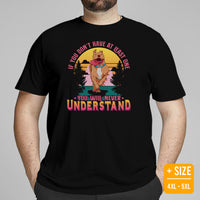 Pit Bull Dog Themed Clothes - Gifts for Bully Dog Moms, Dads & Lovers - Canine Tee Shirts For Humans - I Will Never Understand T-Shirt - Black, Plus Size