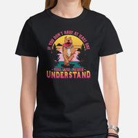 Pit Bull Dog Themed Clothes - Gifts for Bully Dog Moms, Dads & Lovers - Canine Tee Shirts For Humans - I Will Never Understand T-Shirt - Black, Women