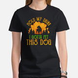 Pit Bull Dog Themed Clothes - Gifts for Bully Dog Moms, Dads & Lovers - Funny Canine Tee Shirts For Humans - I Gotta Pet This Dog Shirt - Black, Women